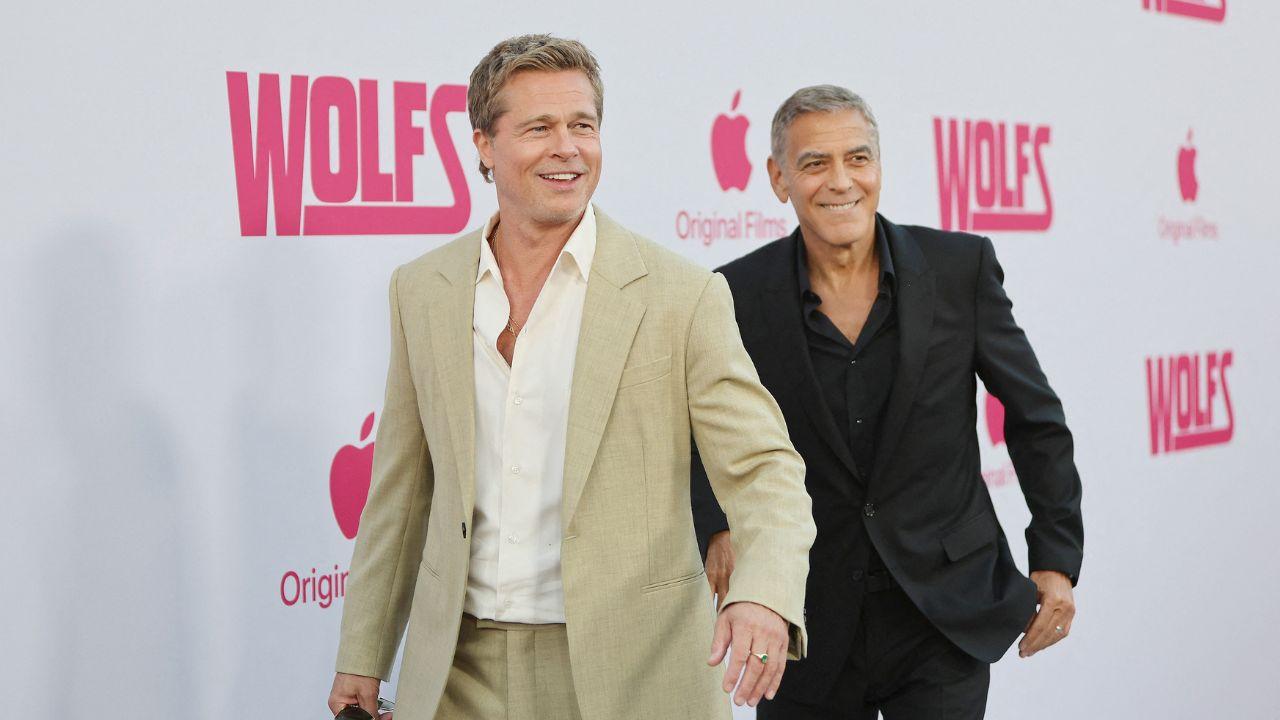 Image of Brad Pitt and George Clooney