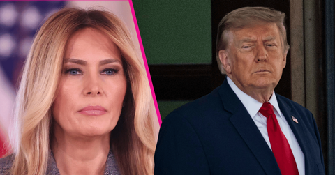 Composite photo of Melania Trump and Donald Trump.