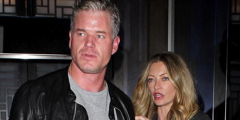 Eric Dane and Rebecca Gayheart enjoy dinner at Hakkasan