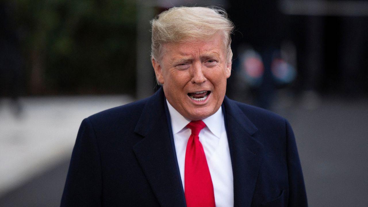 image of Trump Speaking to the Press