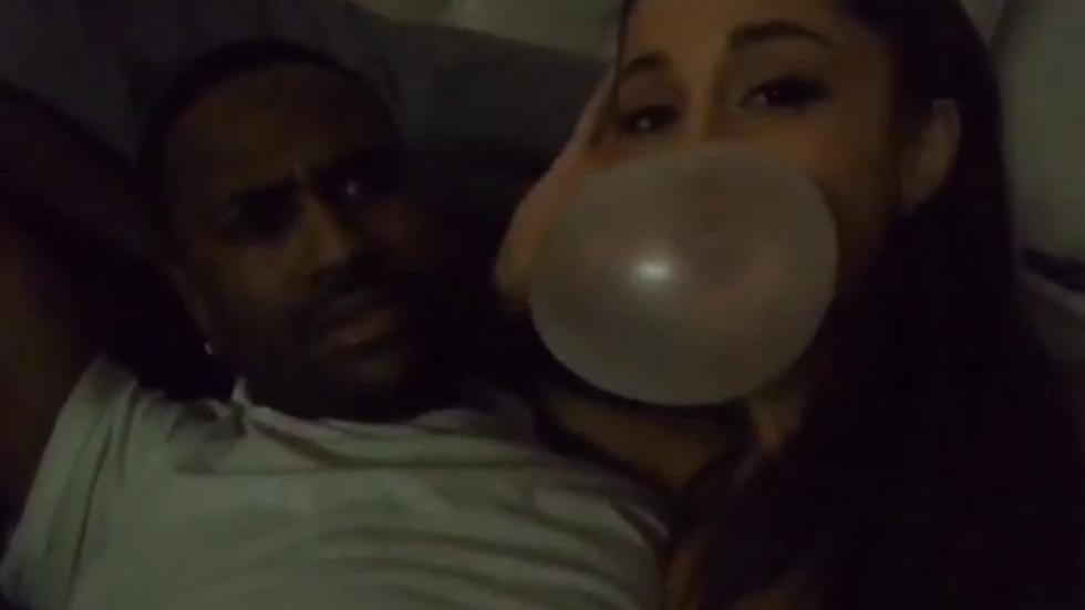 Ariana grande big sean cuddling