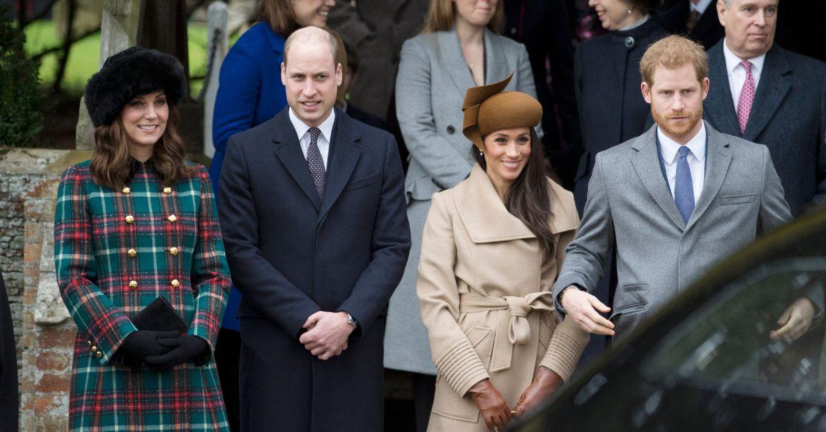 kate middleton reach out prince harry meghan markle christmas