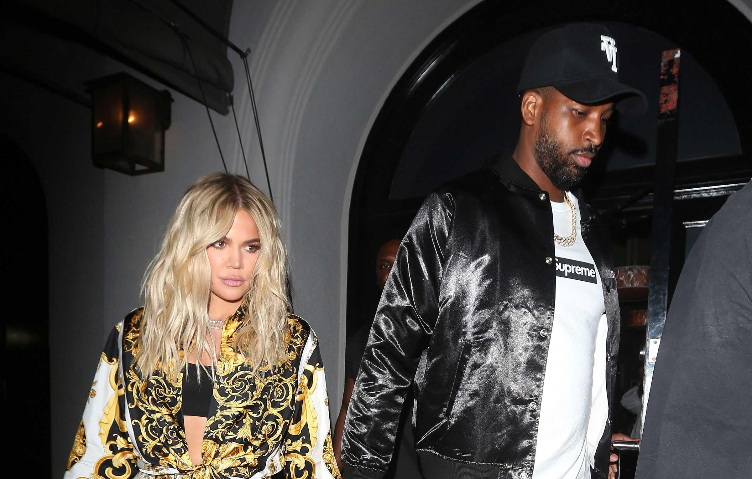 khloe kardashian tristan thompson share eerily similar motivational messages back to back