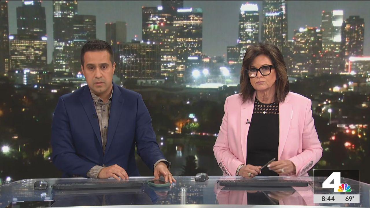 Image of news anchors