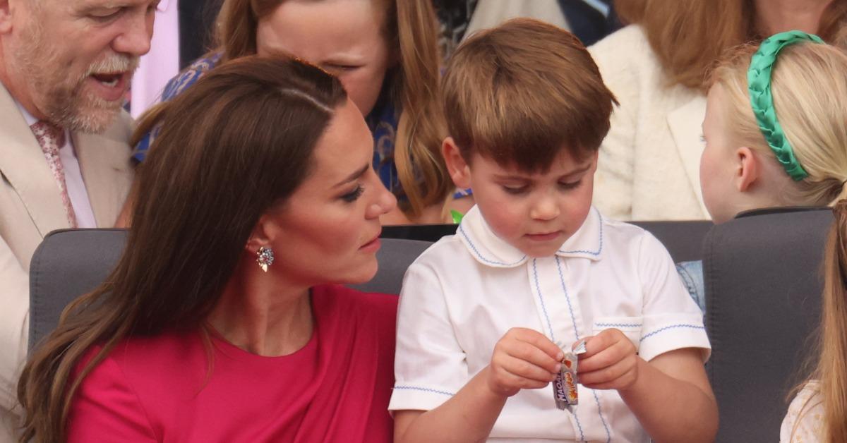 Photo of Kate Middleton and Prince Louis