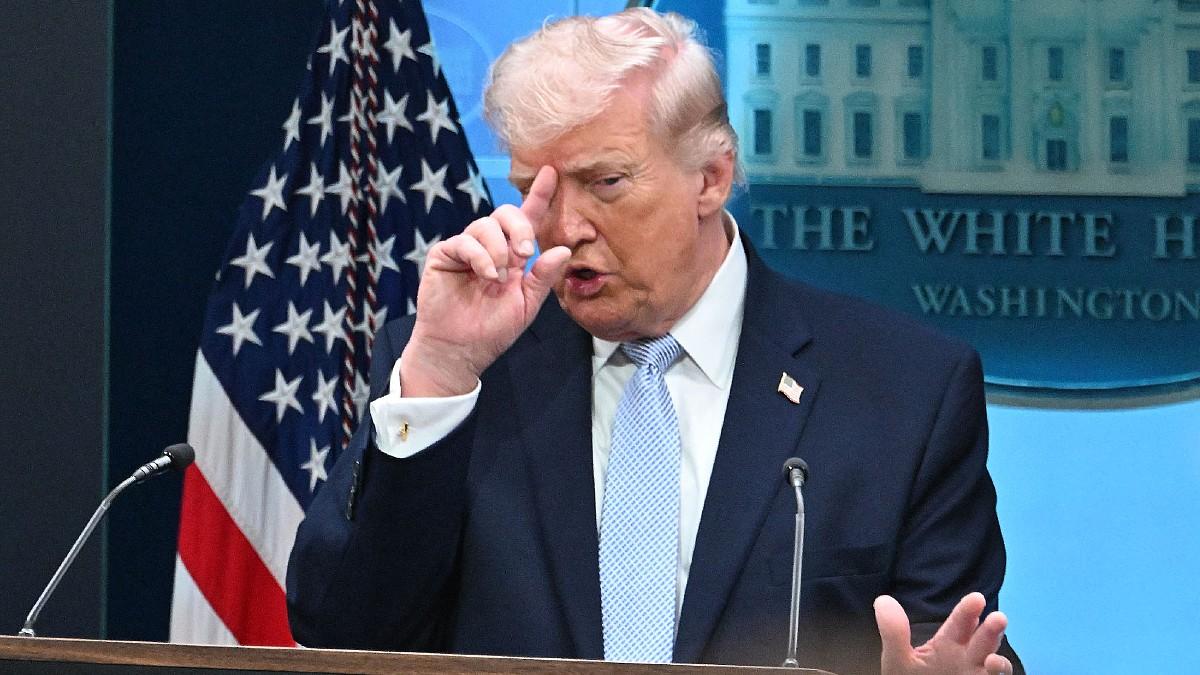 photo of Donald Trump. 