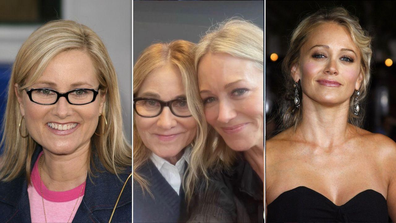 images of Maureen McCormick and Christine Taylor
