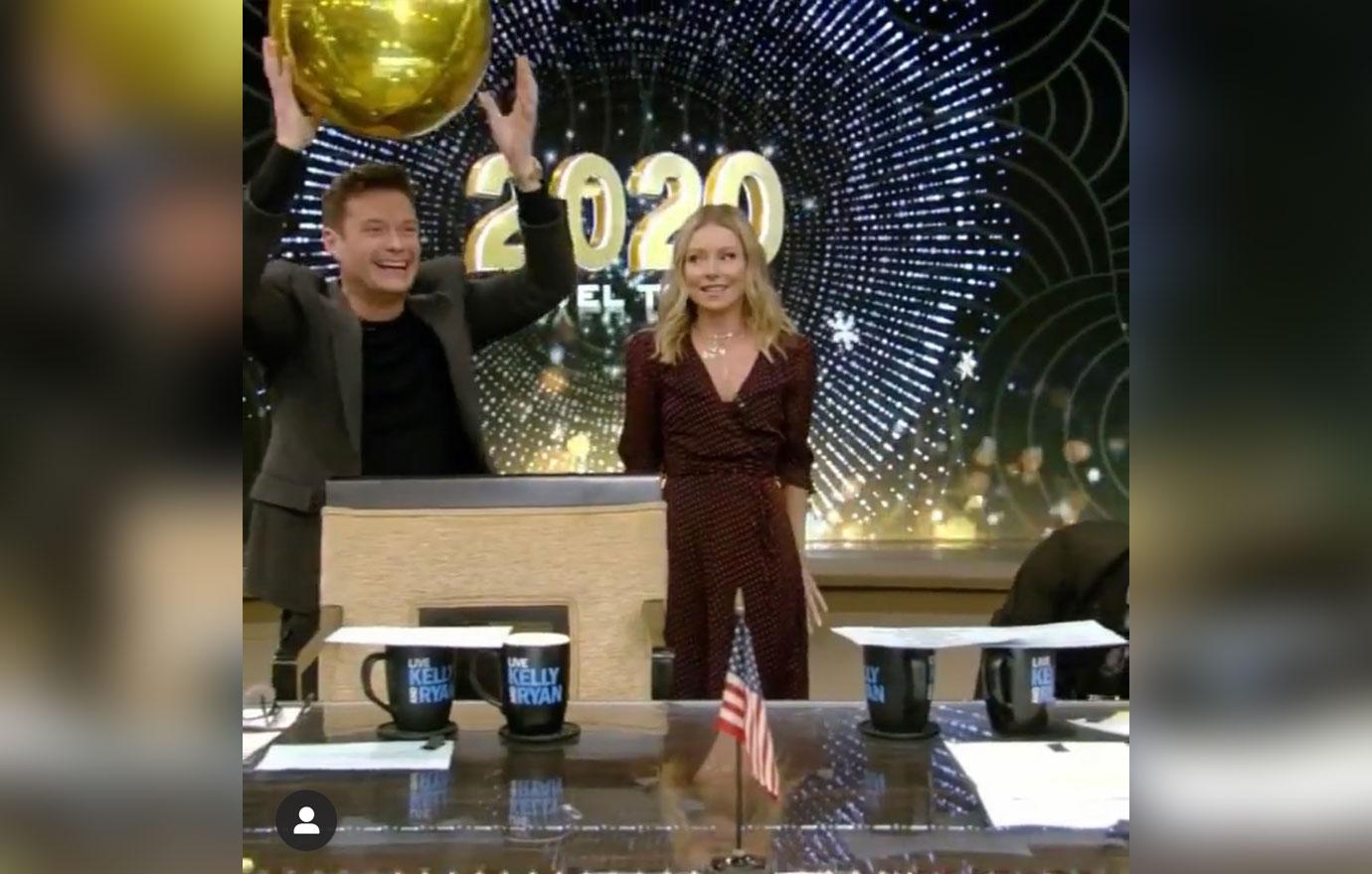 Ryan Seacrest Fumbles From Chair During ‘Live With Kelly And Ryan’