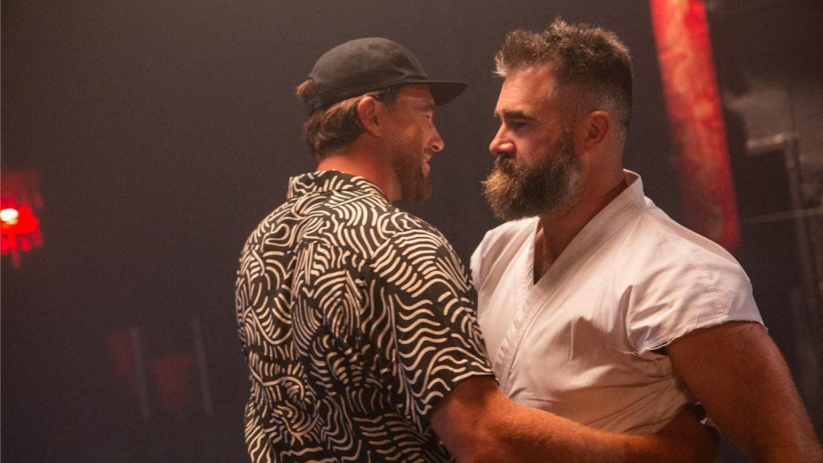 Image of Jason Kelce revealed that the secret behind Travis Kelce's singing talent is their Cleaveland upbringing.