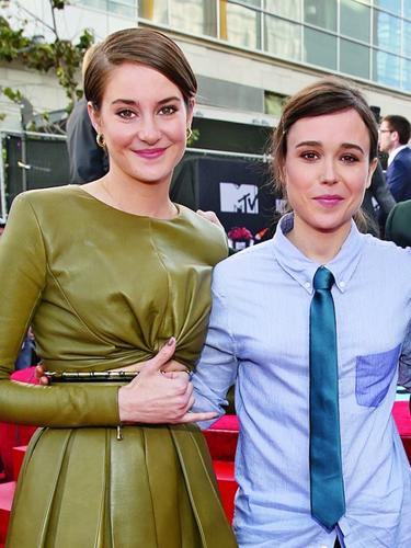 Shailene Woodley and Ellen Page