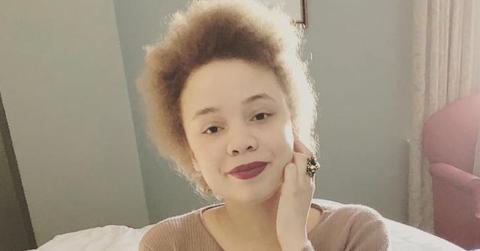 Mikaela Spielberg Sitting On Bed