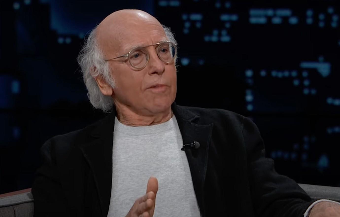 larry david used richard lewis death excuse skip jimmy kimmel abc