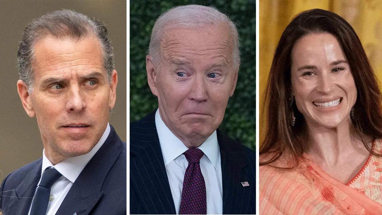 Image of Hunter Biden, Joe Biden and Ashley Biden