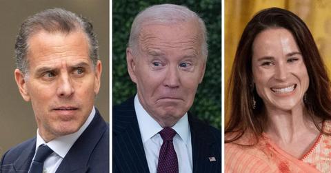 Image of Hunter Biden, Joe Biden and Ashley Biden