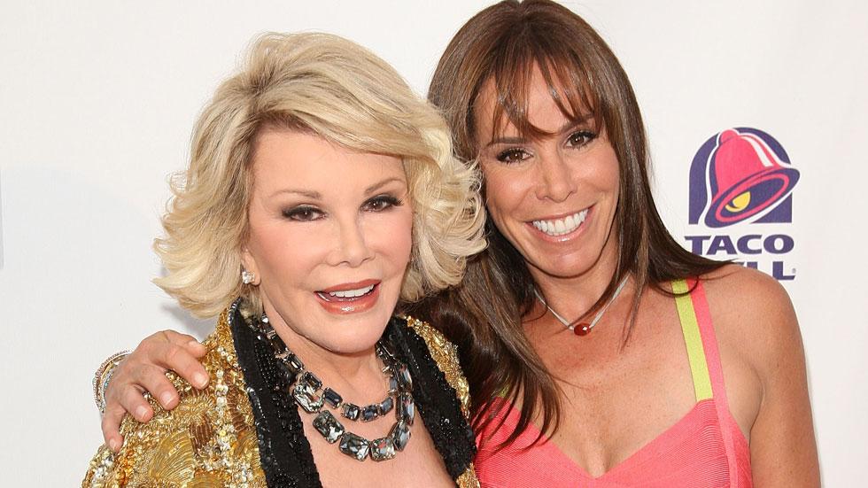 Melissa rivers scattered joan rivers ashes