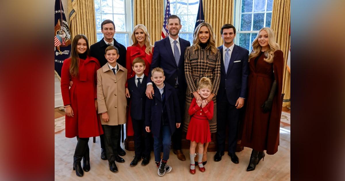 Photo of the Trump family