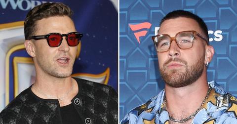 justin timberlake recalls being tackled by travis kelce pp