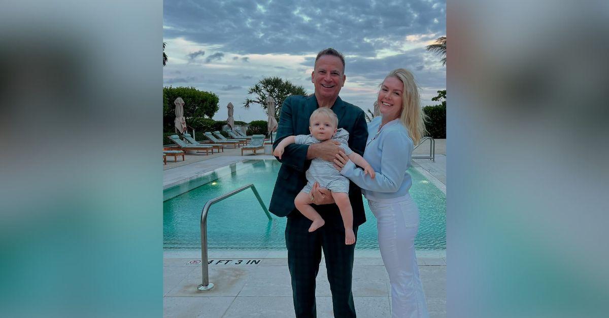 image of Fans accused the political guru of airbrushing her husband’s face to make him look younger.