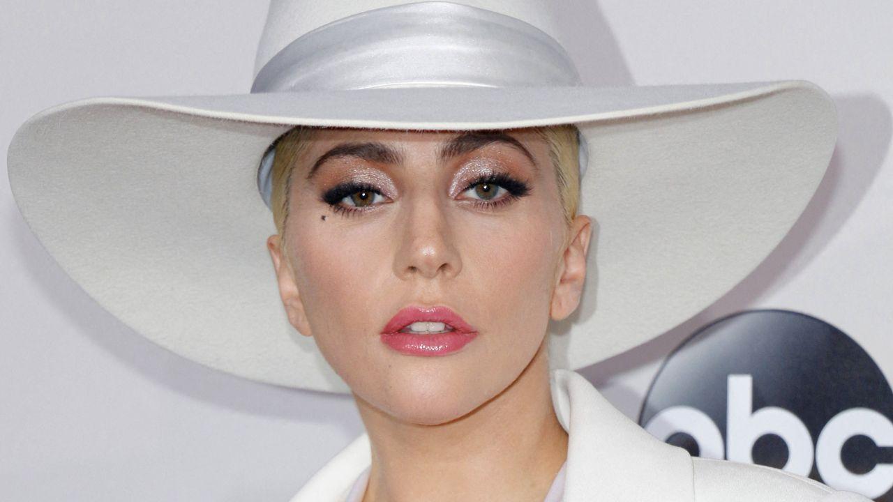 Image of Gaga in white.