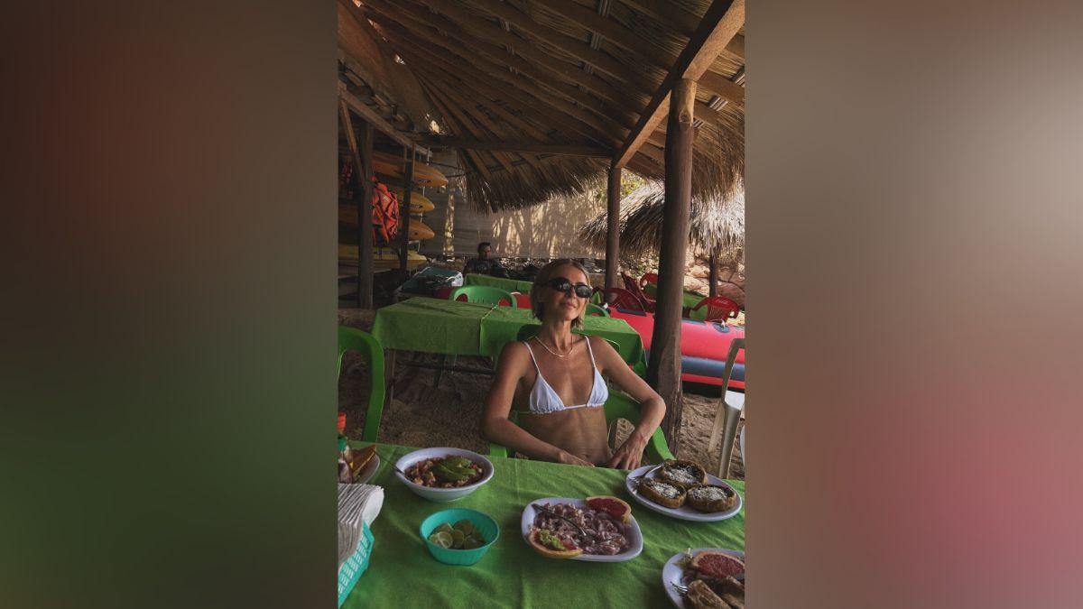 Image of Julianne Hough recently traveled to Fiji.