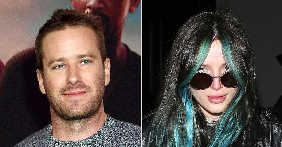 armie hammer defended by bella thorne pf