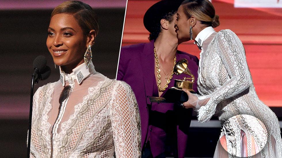 Beyonce Exposed! Singer Suffers Shocking Wardrobe Malfunction At Grammy Awards