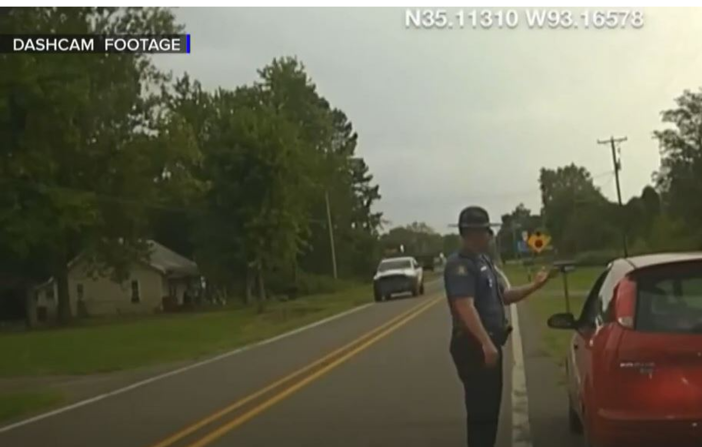 WATCH: Jay Leno makes comedy stage return, hits police car upon