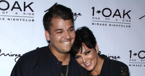 Rob kardashian kris jenner