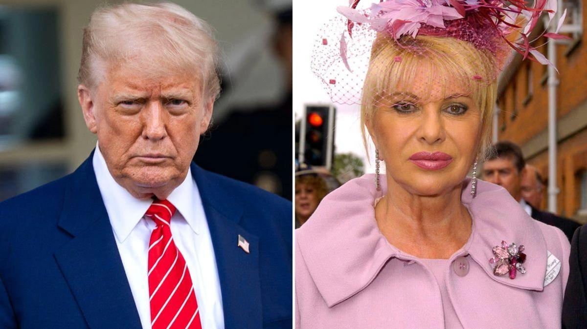 split of Donald Trump, Ivana Trump. 