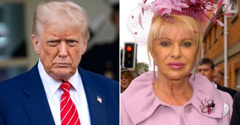 split of Donald Trump, Ivana Trump.