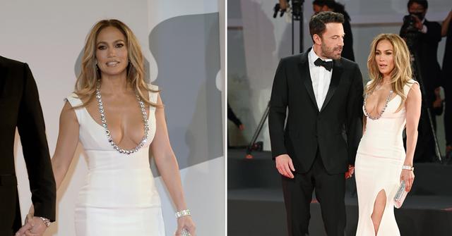 ben affleck and jennifer lopez at the venice film festival