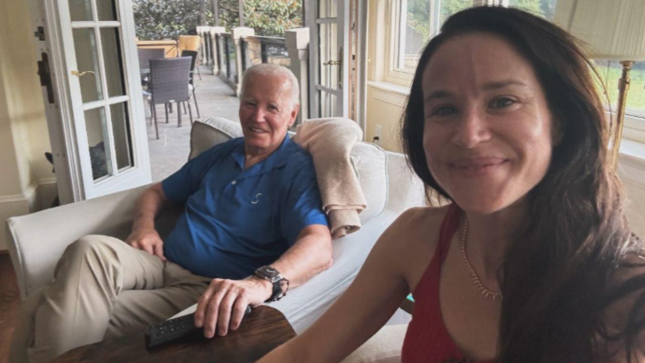 Photo of Ashley posted a new picture with her father.