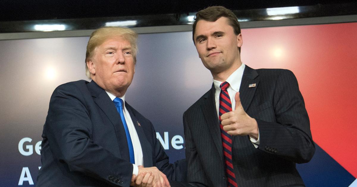 Image of Charlie Kirk was an outspoken supporter of President Donald Trump.
