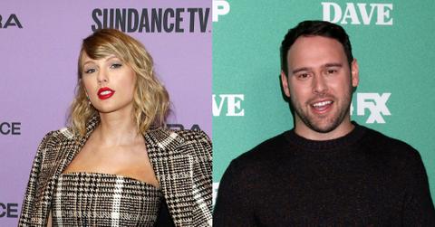 Taylor Swift and Scooter Braun