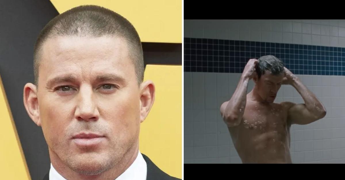 Two photos of Channing Tatum