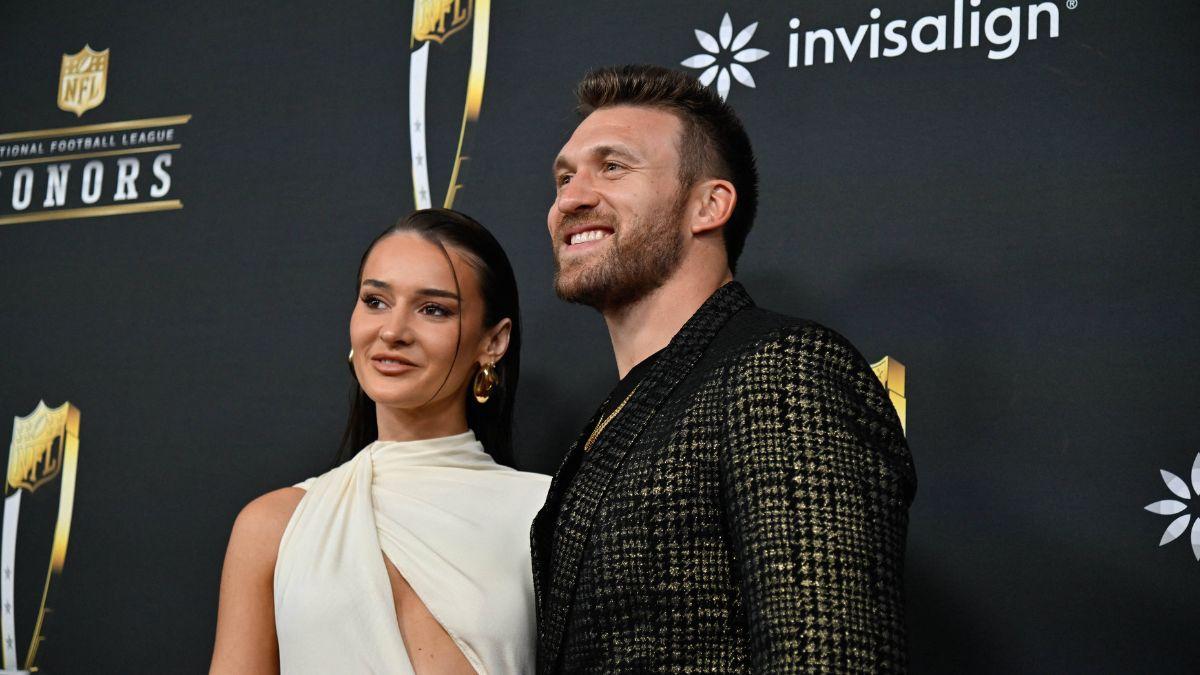 Image of Kristin Juszczyk called Kyle Juszczyk her 'biggest hype man.'