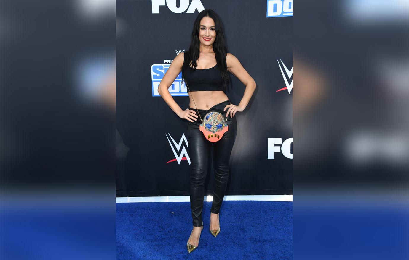 Nikki Bella On Red Carpet PCOS