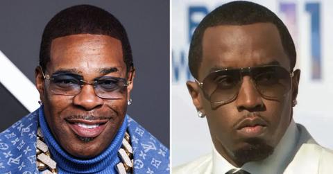 Composite photo of Busta Rhymes and Sean 'Diddy' Combs