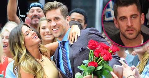 bachelorette jojo fletcher engaged jordan rodgers brother aaron
