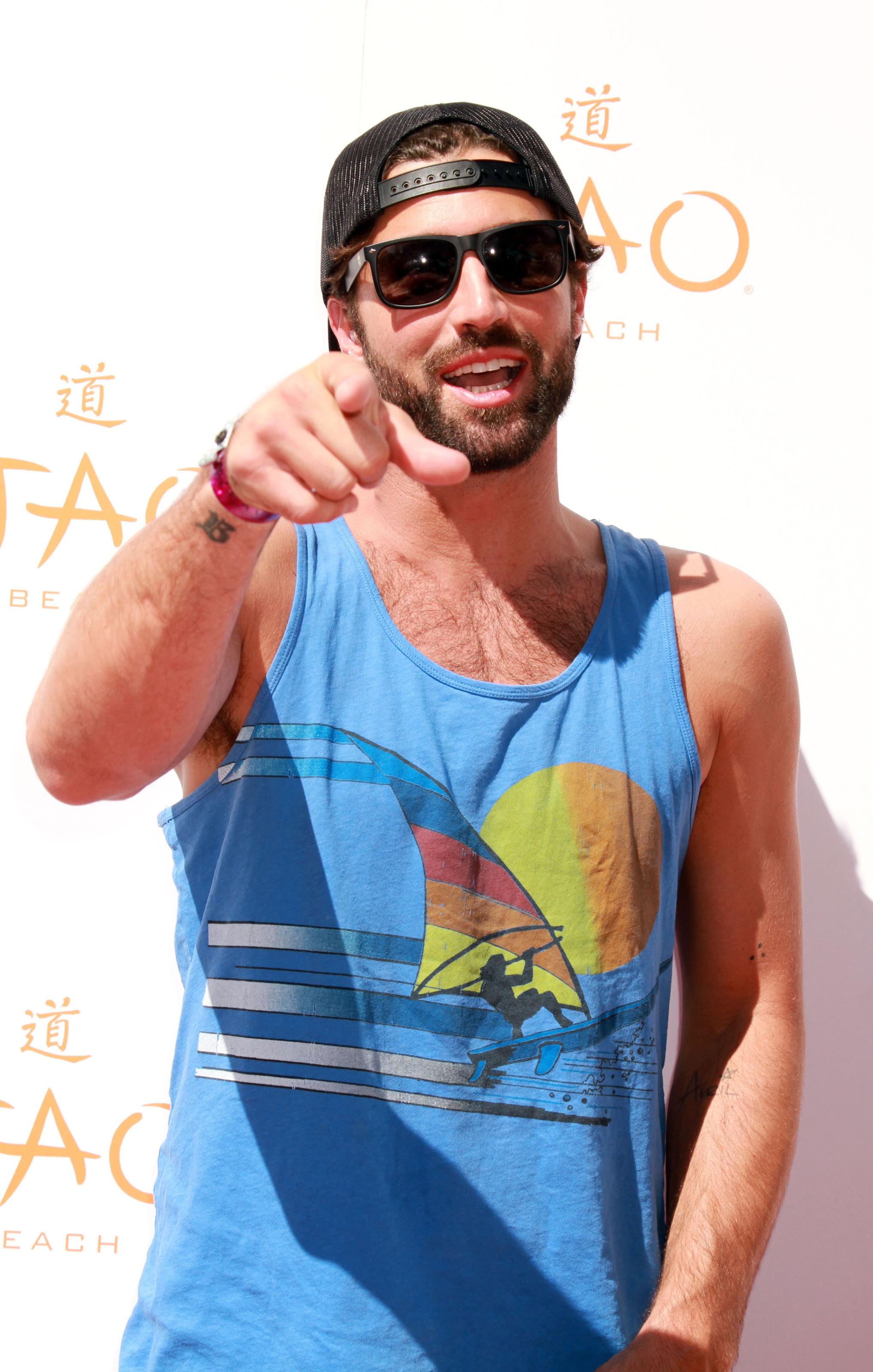 DJ Brody Jenner spins at Tao Beach Club with William Lifestyle **USA ONLY**