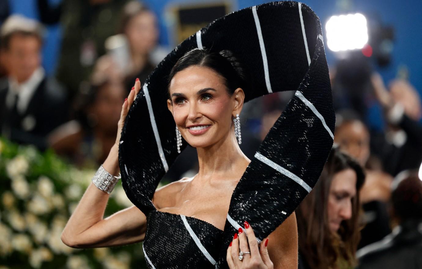 met gala demi moore