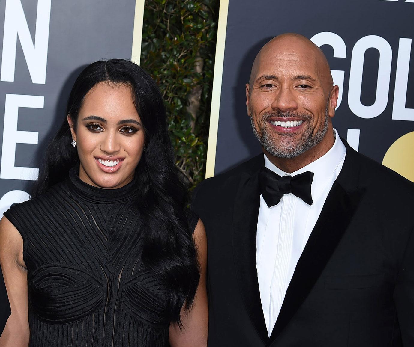 Dwayne Johnson and daughter