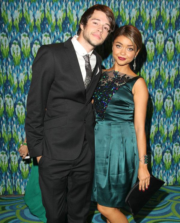 Sarah hyland dominic sherwood dating​ splash 08