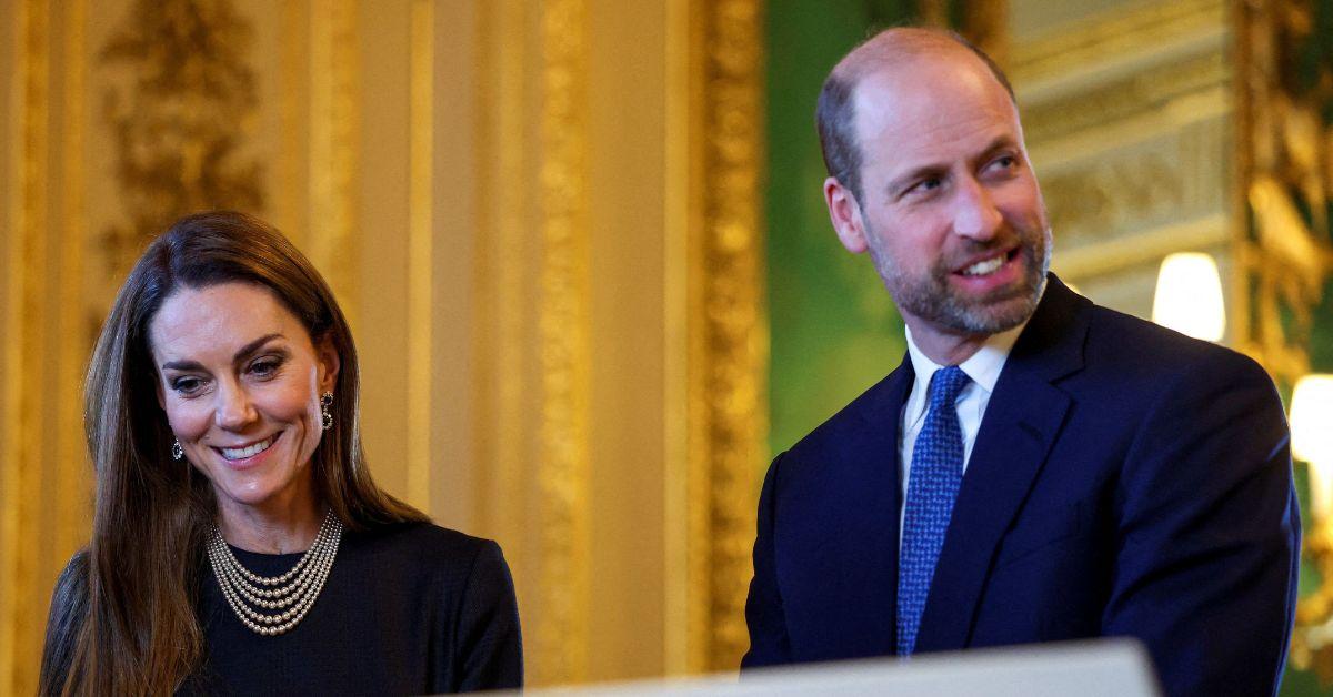 image of Prince William has had to hurry his wife up on other occasions. 