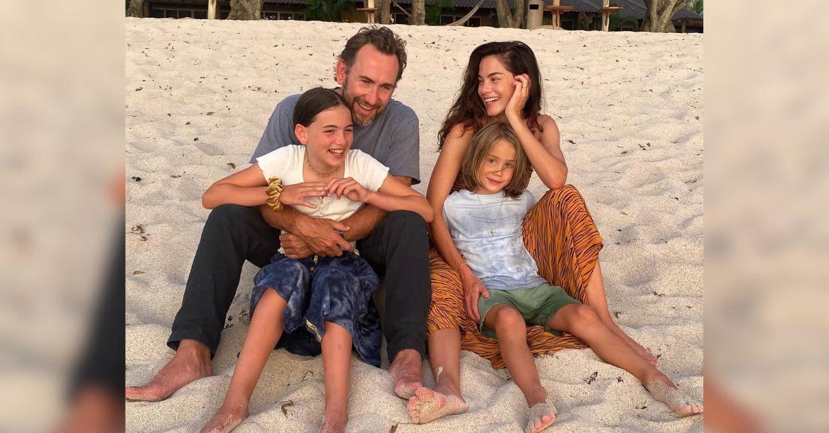 Photo of Michelle Monaghan, Peter White and Their Children