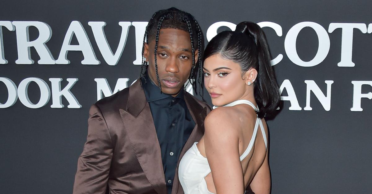 kylie jenner steps out stormi wolf birth