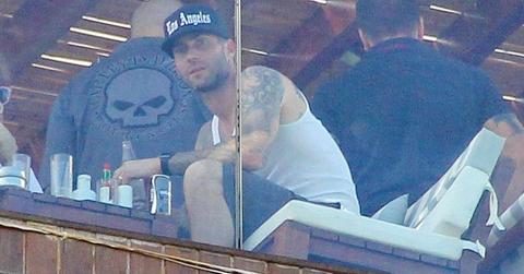 Adam levine parties brazil behati prinsloo pregnant