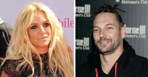 split photo of britney spears and kevin federline