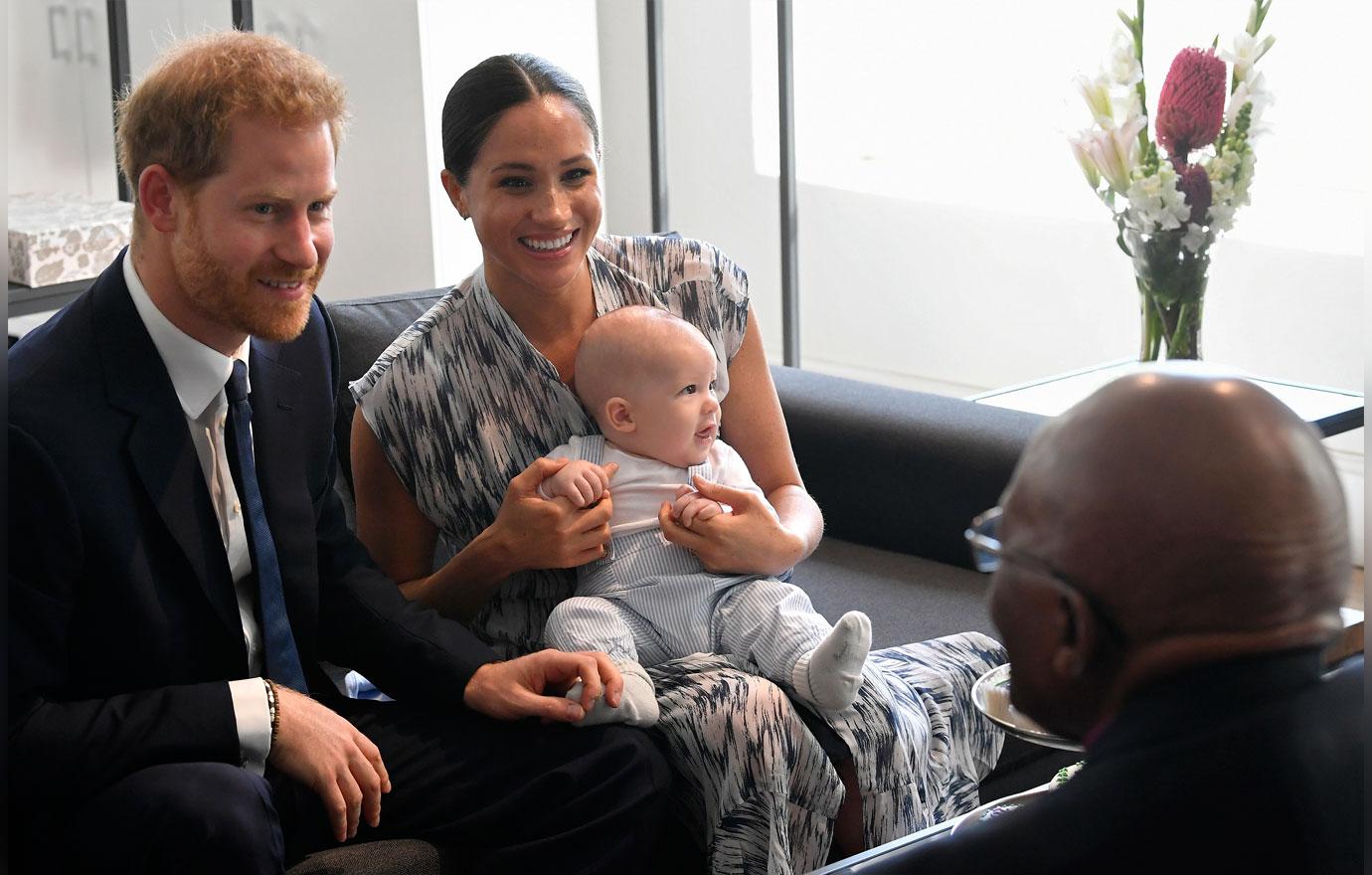 Archie Meghan Harry Archbishop