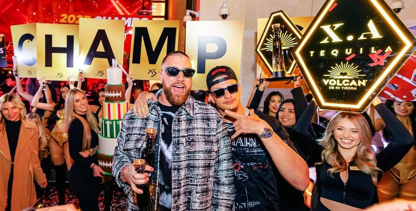 LA Rams celebrate Super Bowl win with Las Vegas bash